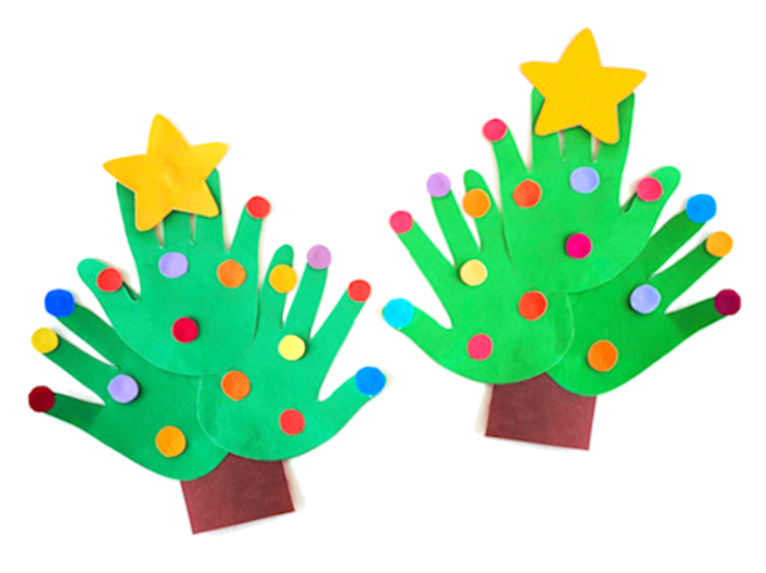 handprint-christmas-trees