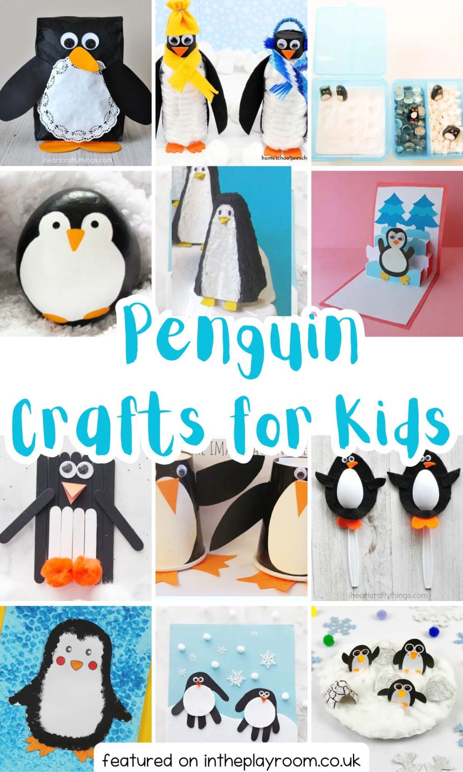 penguin crafts for kids 