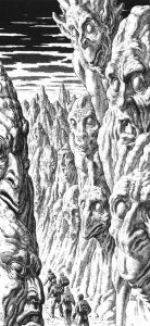 Virgil Finlay illustration for Lovecraft –...